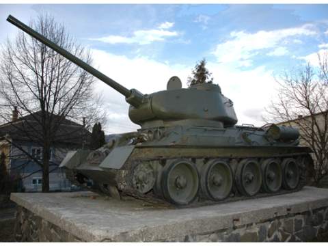 1. fotografia fotogalérie Tank T 34 - foto