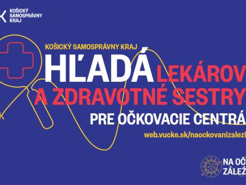 1. fotografia fotogalérie Košický samosprávny kraj pripravuje vytvorenie očkovacích centier - foto