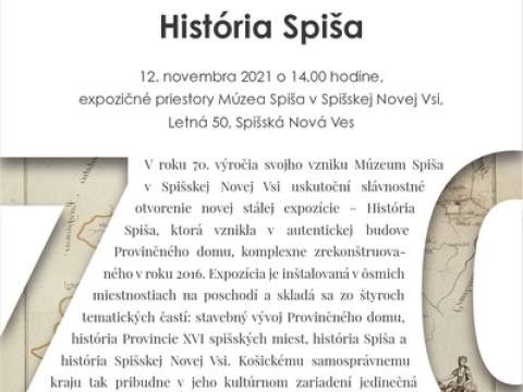 1. fotografia fotogalérie Nová expozícia v Múzeu Spiša prezradí viac o histórii Spiša - foto