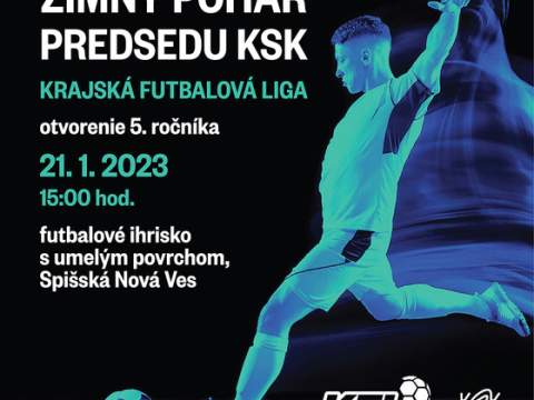 1. fotografia fotogalérie Krajská futbalová liga pokračuje svojou zimnou sezónou - foto