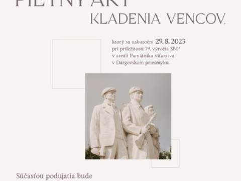 1. fotografia fotogalérie Košický kraj si pripomenie 79. výročie SNP pri pamätníku na Dargove - foto