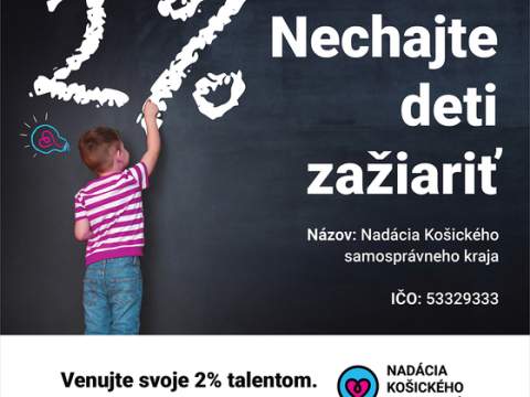 1. fotografia fotogalérie 2%  vašej dane pomôžu deťom z Nadácie KSK - foto