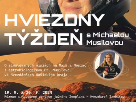 1. fotografia fotogalérie Župa odpáli Hviezdny týždeň s Michaelou Musilovou - foto