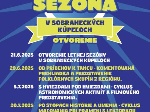 2. fotografia fotogalérie Aktuality / Sobranecké kúpele opäť ožijú – letná turistická sezóna sa začína - foto