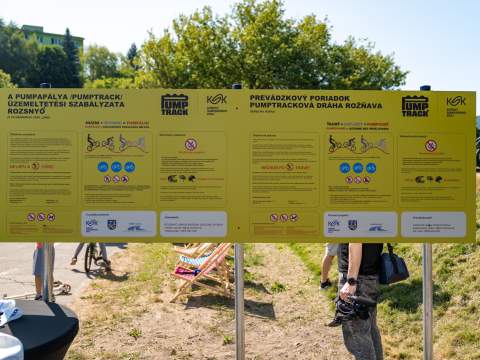 3. fotografia fotogalérie Aktuality / Župa otvorila svoj tretí pumptrack v Rožňave - foto