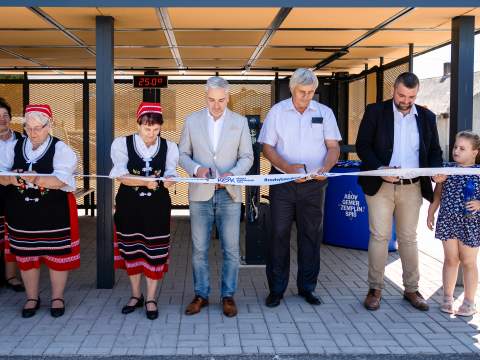 2. fotografia fotogalérie Aktuality / Košická župa buduje sieť moderných cykloodpočívadiel - foto