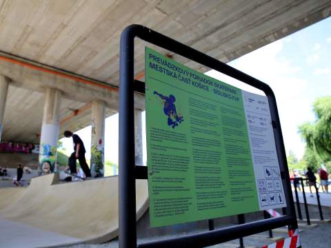 5. fotografia fotogalérie Aktuality / Najmodernejší skatepark na východe je v Košiciach aj vďaka župe - video