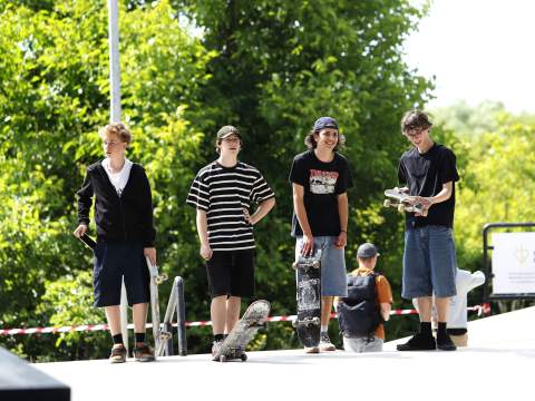 6. fotografia fotogalérie Aktuality / Najmodernejší skatepark na východe je v Košiciach aj vďaka župe - video