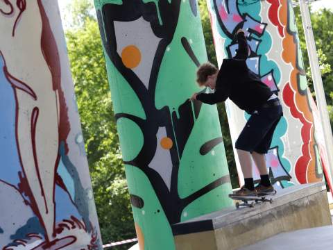 8. fotografia fotogalérie Aktuality / Najmodernejší skatepark na východe je v Košiciach aj vďaka župe - video
