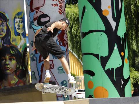 11. fotografia fotogalérie Aktuality / Najmodernejší skatepark na východe je v Košiciach aj vďaka župe - video