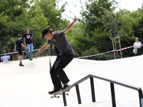 10. fotografia fotogalérie Aktuality / Najmodernejší skatepark na východe je v Košiciach aj vďaka župe - video