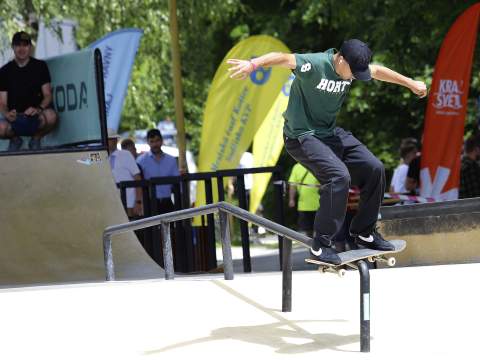 12. fotografia fotogalérie Aktuality / Najmodernejší skatepark na východe je v Košiciach aj vďaka župe - video