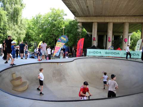 4. fotografia fotogalérie Aktuality / Najmodernejší skatepark na východe je v Košiciach aj vďaka župe - video