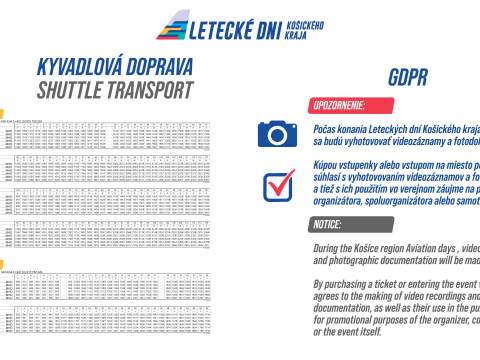 1. fotografia fotogalérie Aktuality / Ako sa dostať na Letecké dni Košického kraja 2025 - foto