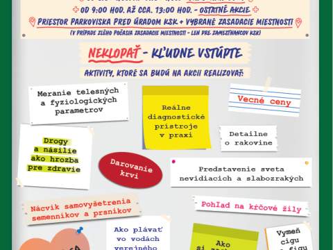 2. fotografia fotogalérie Aktuality / Župa pozýva na Deň zdravia 2025, ponúka bezplatné vyšetrenia aj poradenstvo - foto