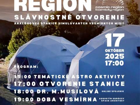 2. fotografia fotogalérie Aktuality / Košický kraj sa mení na Cosmic Region – ​​​​​​​Kozmický región - foto