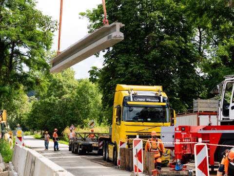15. fotografia fotogalérie Aktuality / Zrekonštruovaný most pri obci Debraď je vyšší a pripravený aj na 100-ročnú vodu - foto
