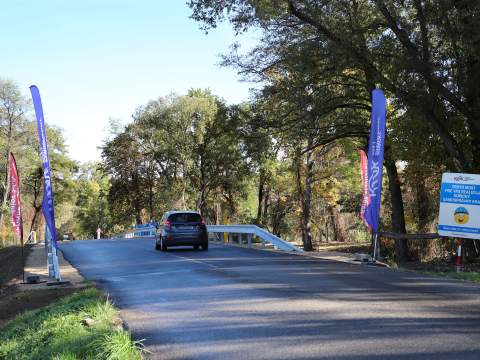 2. fotografia fotogalérie Aktuality / Zrekonštruovaný most pri obci Debraď je vyšší a pripravený aj na 100-ročnú vodu - foto