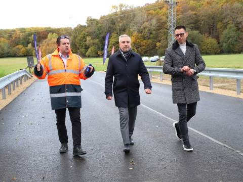 8. fotografia fotogalérie Aktuality / Zrekonštruovaný most pri obci Debraď je vyšší a pripravený aj na 100-ročnú vodu - foto