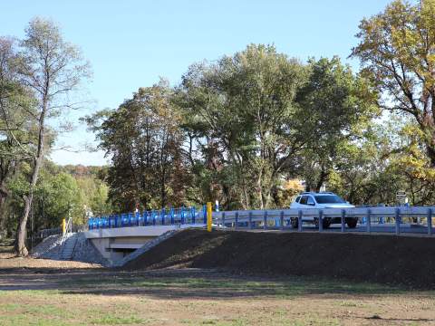 6. fotografia fotogalérie Aktuality / Zrekonštruovaný most pri obci Debraď je vyšší a pripravený aj na 100-ročnú vodu - foto