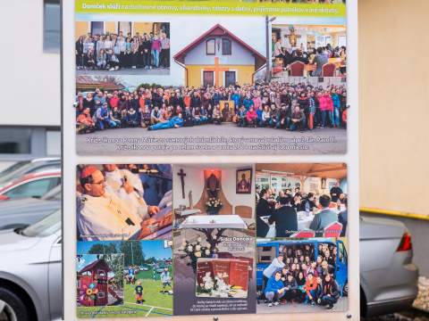 9. fotografia fotogalérie Aktuality / Vo Vysokej nad Uhom pribudlo Centrum pre mládež aj náučný chodník Cesta pútnika - foto