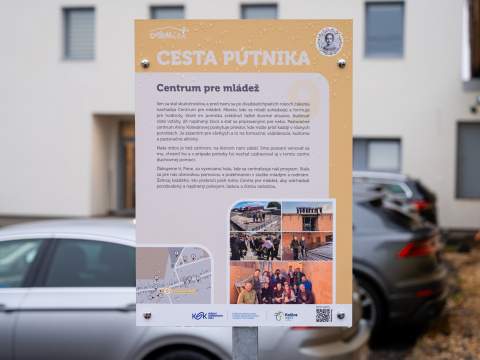 10. fotografia fotogalérie Aktuality / Vo Vysokej nad Uhom pribudlo Centrum pre mládež aj náučný chodník Cesta pútnika - foto