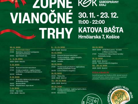 2. fotografia fotogalérie Aktuality / Župné vianočné trhy 2025 štartujú už túto nedeľu - foto