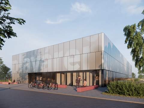 1. fotografia fotogalérie Aktuality / Župa sa púšťa do výstavby krytej plavárne pri Gymnáziu v Kráľovskom Chlmci za 9,7 mil. eur - foto