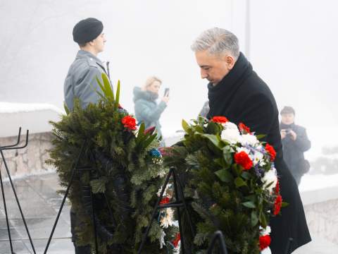 3. fotografia fotogalérie Aktuality / Košický kraj si pripomenie 81. výročie oslobodenia Dargovského priesmyku - foto