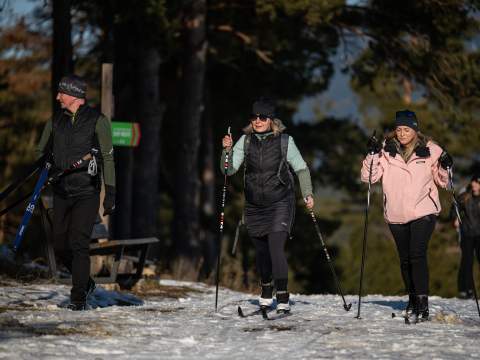 2. fotografia fotogalérie Aktuality /  Unikátny športový areál pod Spišským hradom: Nordpark Žehra ponúka 7,5 km tratí a inšpiráciu z Talianska - foto