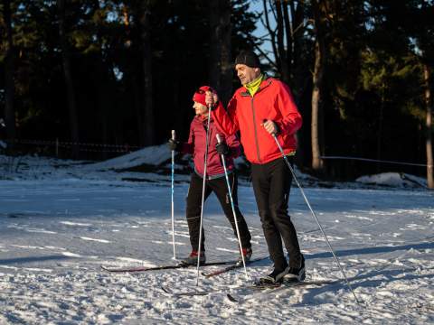 4. fotografia fotogalérie Aktuality /  Unikátny športový areál pod Spišským hradom: Nordpark Žehra ponúka 7,5 km tratí a inšpiráciu z Talianska - foto