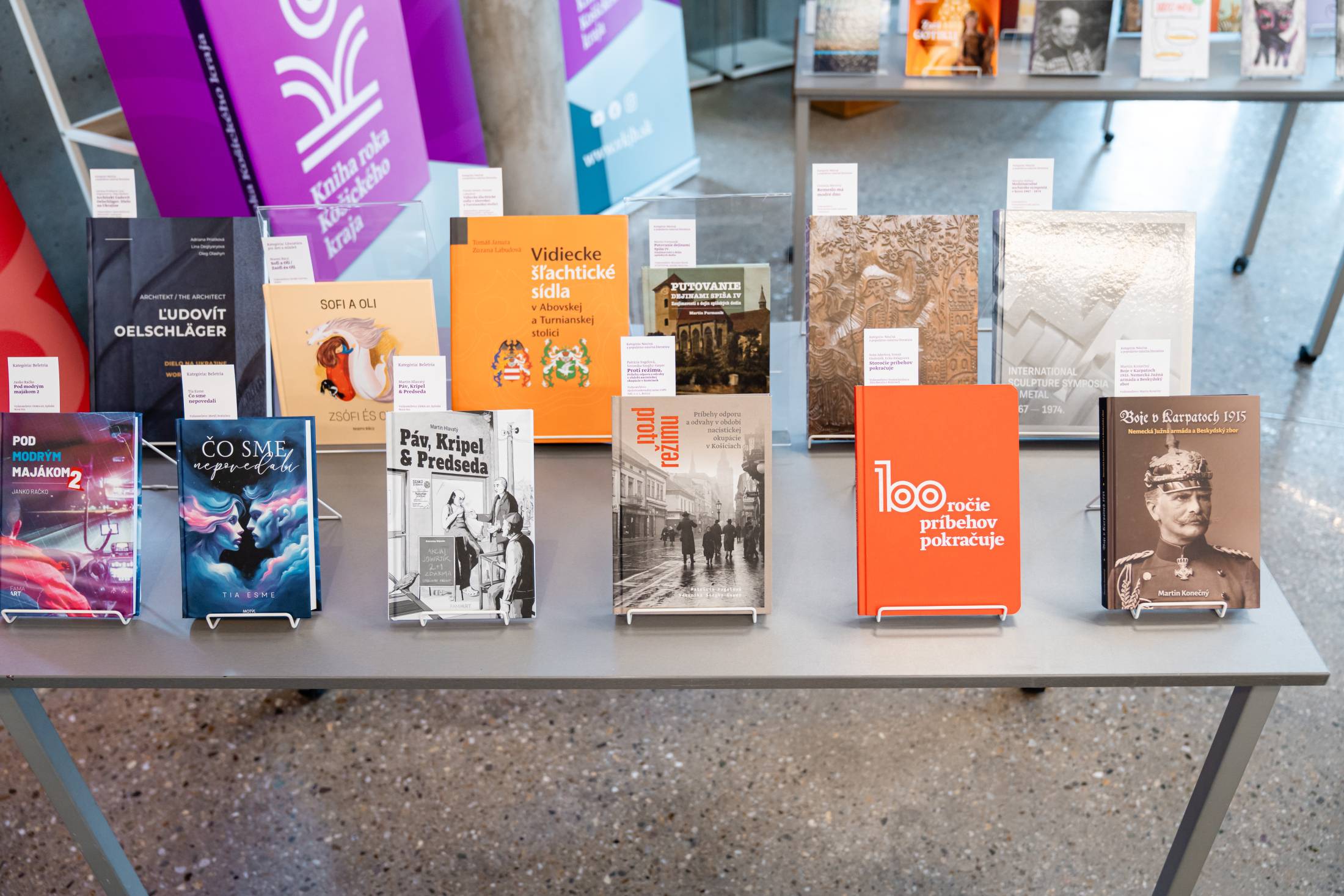 Fotka článku Súťaž Kniha roka Košického kraja 2024 pozná víťazov