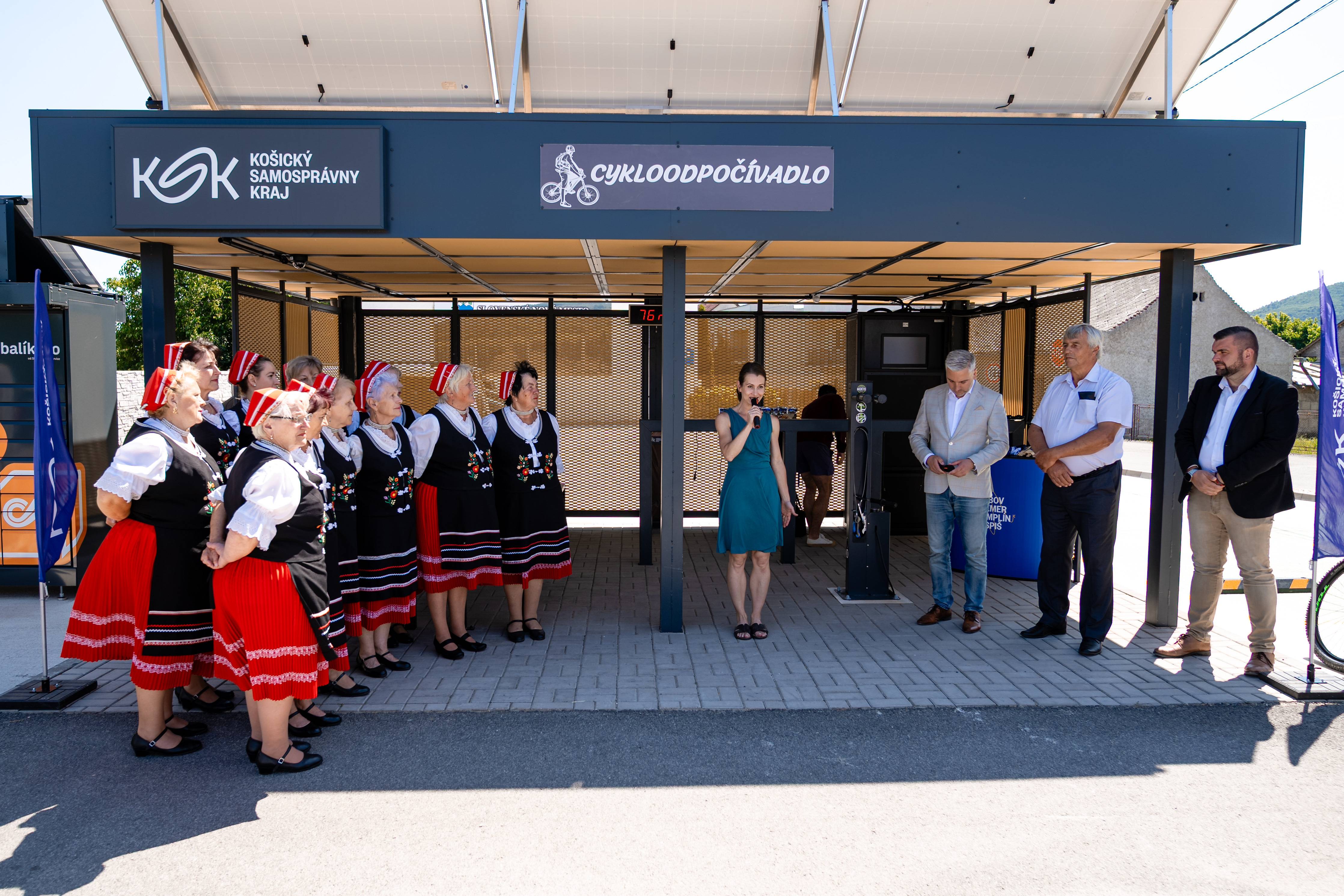 Fotka článku Košická župa buduje sieť moderných cykloodpočívadiel