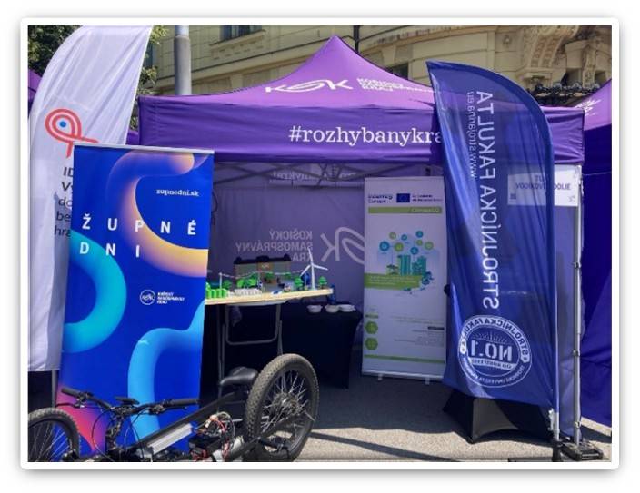 Fotka článku KSK prezentovalo projekty aj tému klimatickej odolnosti počas Župných dní v Košiciach