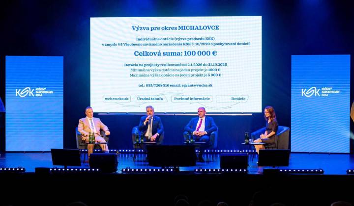 Fotka - Kraj vyčlení na podporu okresu Michalovce 100 000 eur