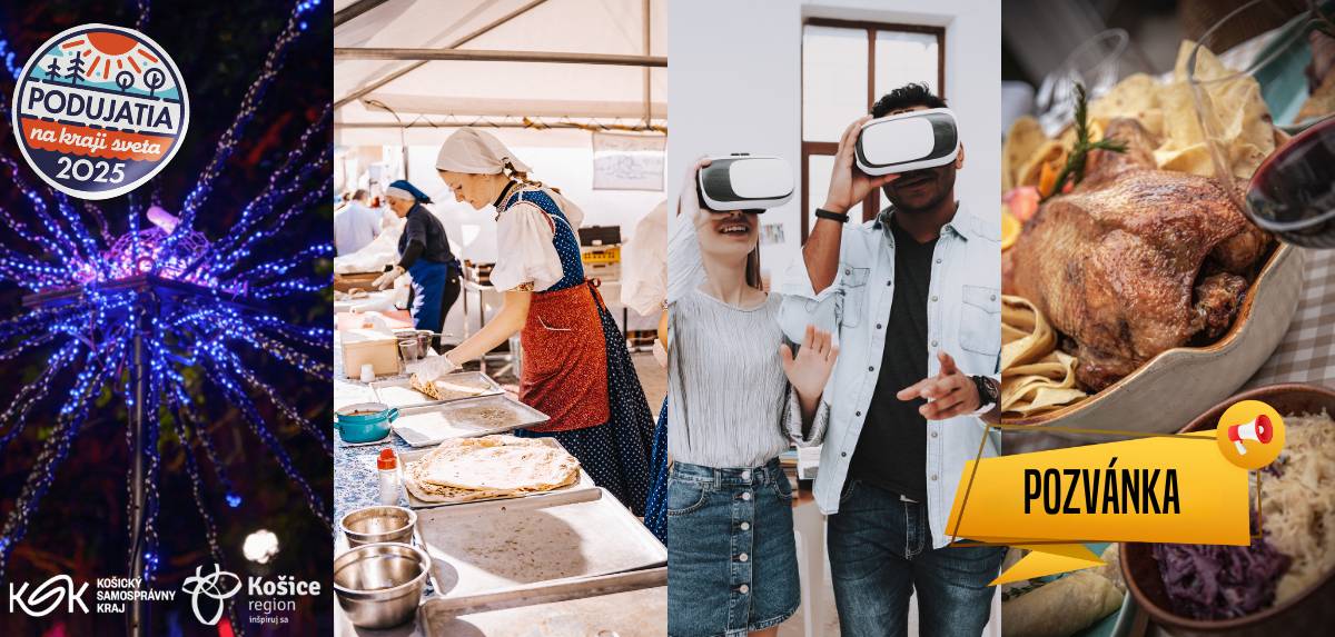 Fotka článku Októbrové klenoty Košického kraja: Od svetelného umenia, cez regionálne pochúťky, až po vývojárov hier a sakrálne skvosty