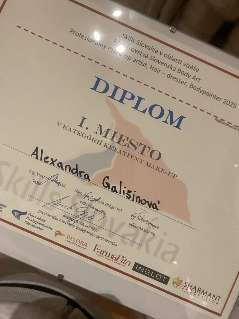 Fotka článku Župná SOŠ beauty služieb má majsterku SR vo vizáži