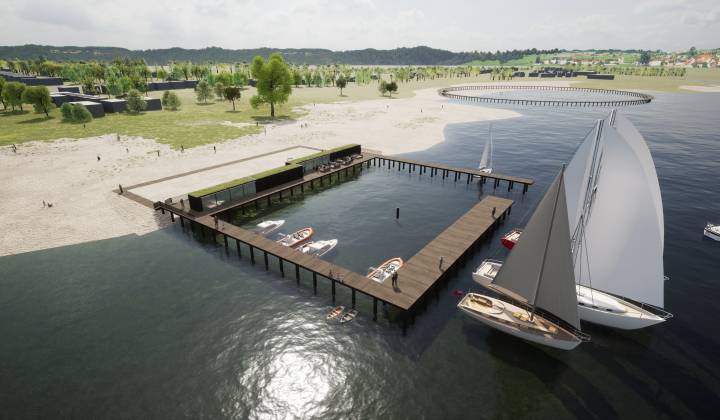 Fotka - Najväčšia investícia do cestovného ruchu na Zemplíne: župa odštartovala výstavbu Promenády na Šírave za 3,1 mil. eur