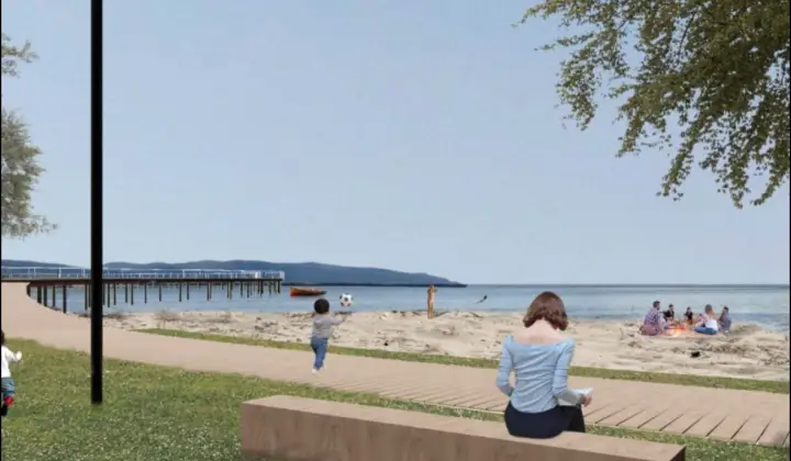 Fotka - Najväčšia investícia do cestovného ruchu na Zemplíne: župa odštartovala výstavbu Promenády na Šírave za 3,1 mil. eur